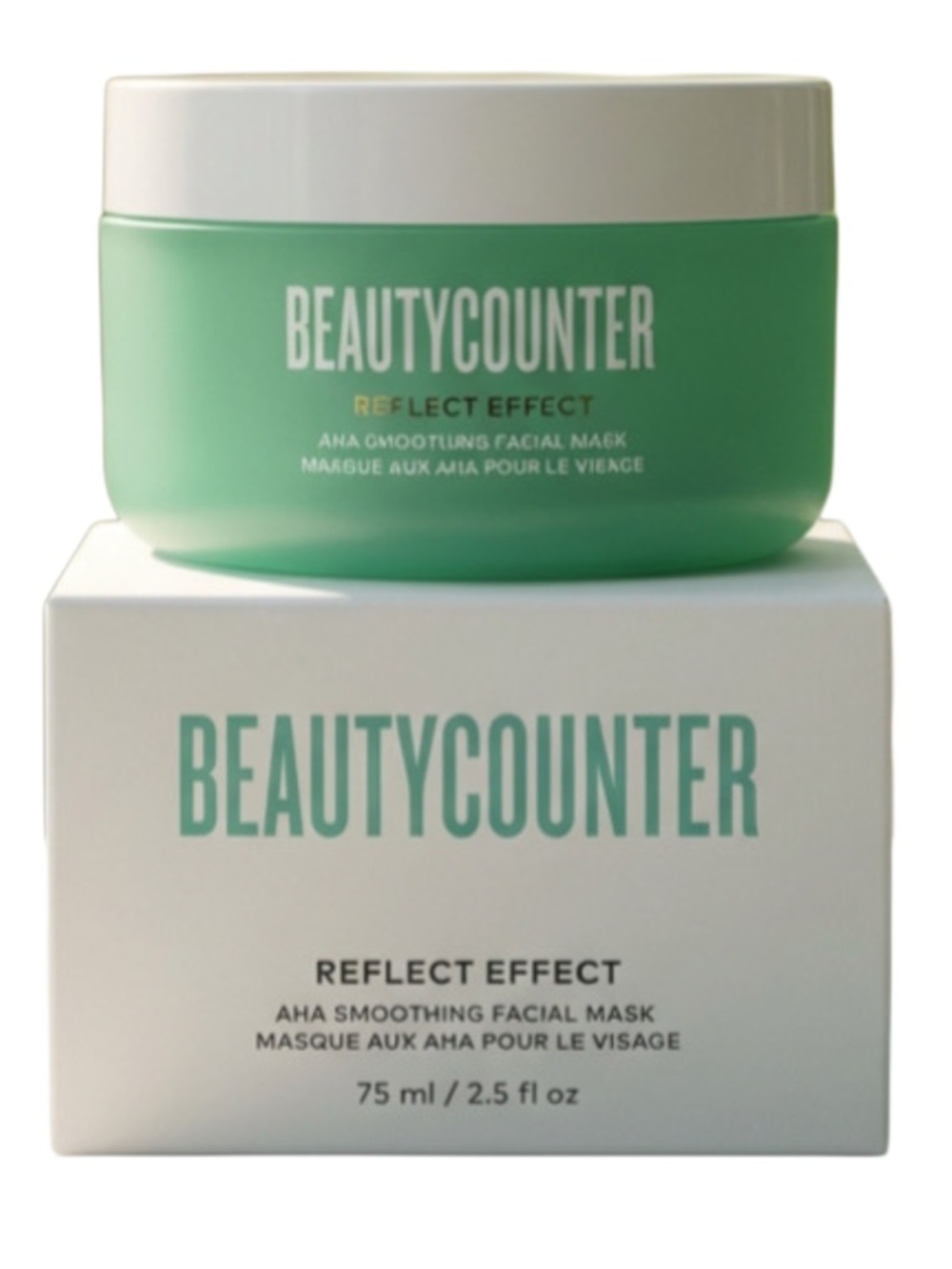 Beautycounter Reflect Effect AHA Smoothing Facial Mask 75 ml 2.5 fl oz Full Size